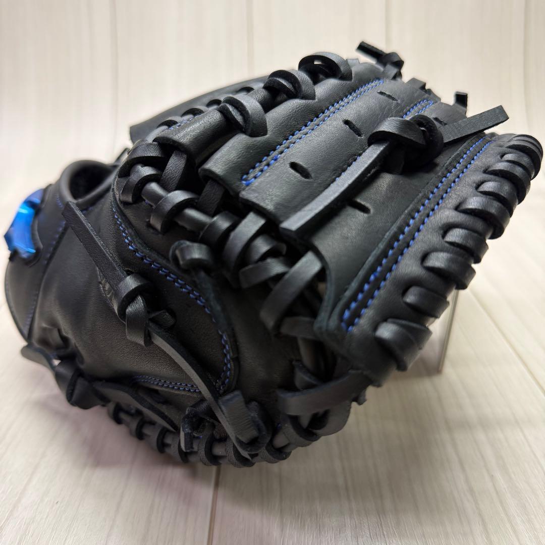 ミズノ　ジュニア軟式用ウィルドライブ ブルー　キャッチャーミット　右投げ　新品