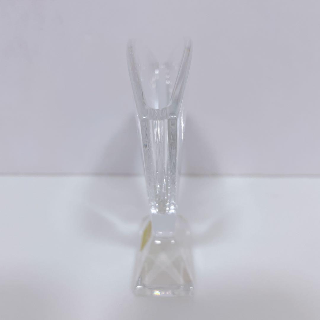 【美品】Baccarat バカラ 花瓶 ランデブー クリスタル花器飾り
