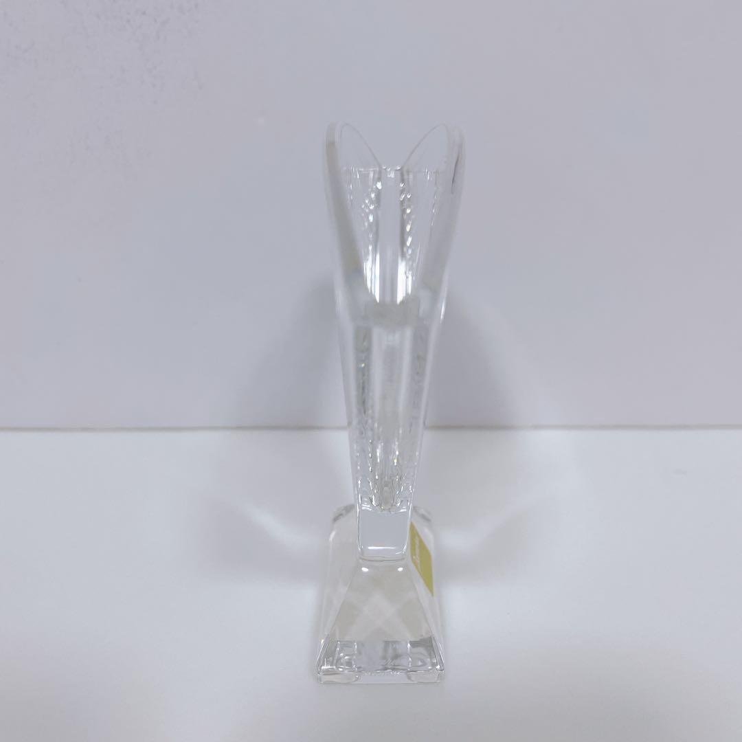【美品】Baccarat バカラ 花瓶 ランデブー クリスタル花器飾り