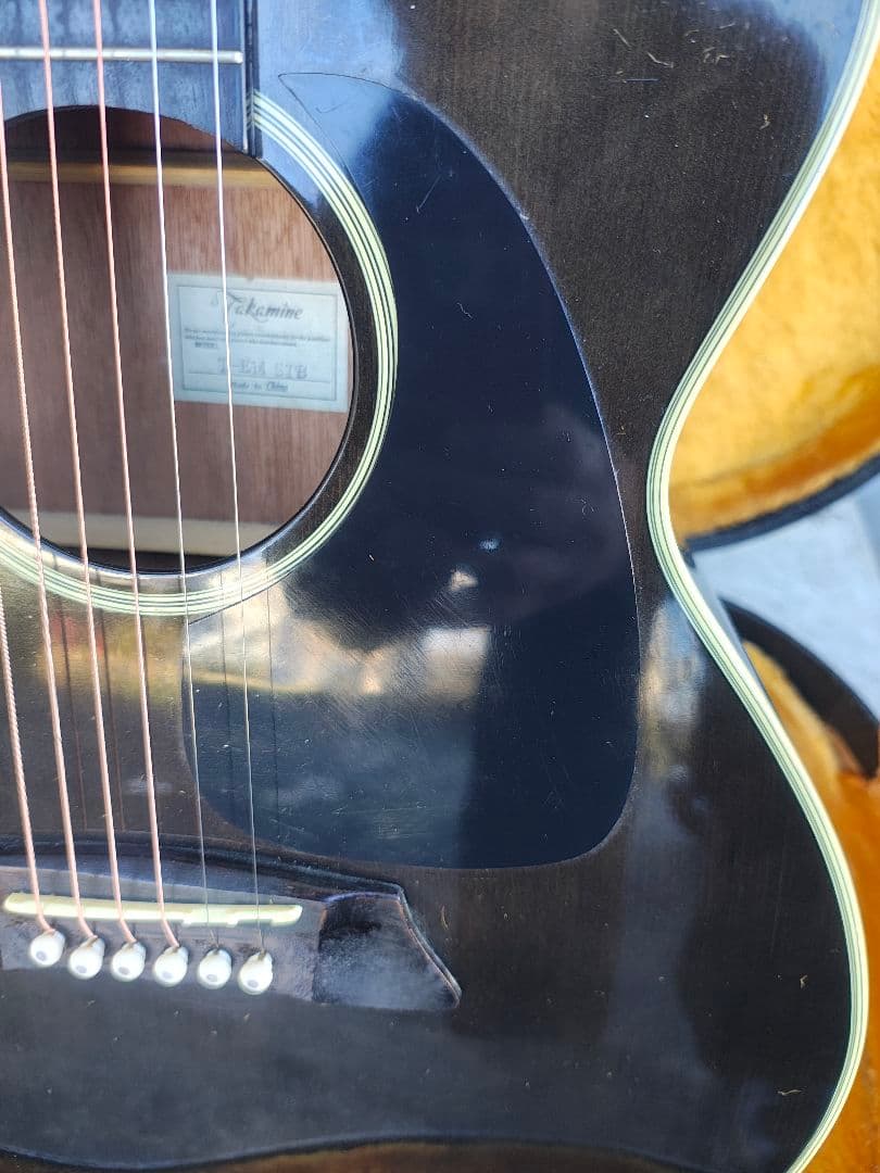 美品 Takamine T−E 14 STB プリアンプ付きエレアコ HC付き