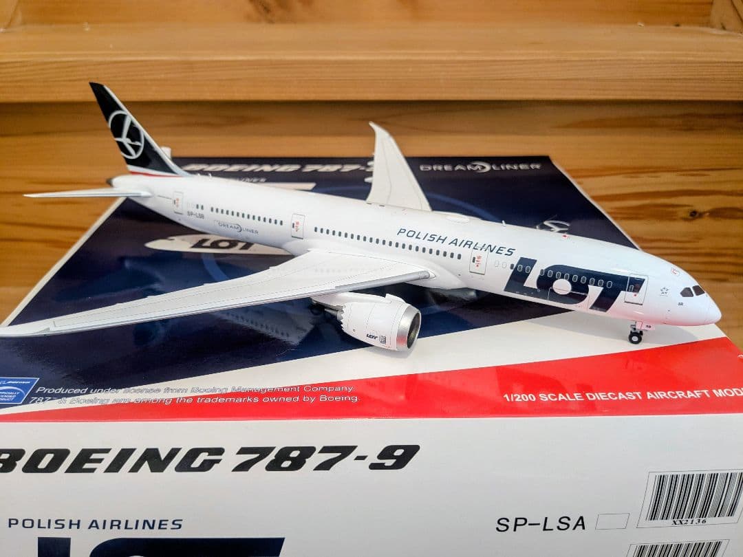 JC Wings LOT 787-9 1/200　350 747 ANA JAL