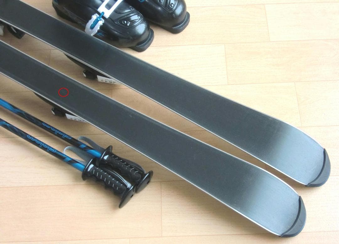 ■■送料無料■HEAD■子供用スキーフルセット■板117靴22■WAX済■■