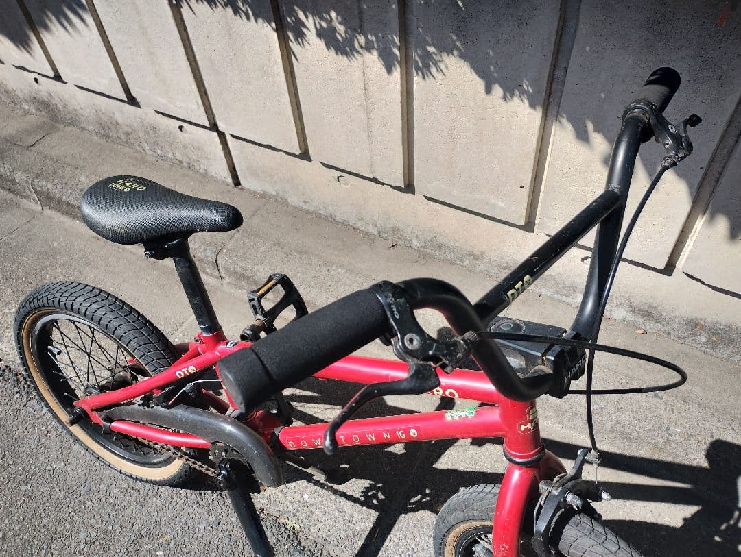 Haro downtown BMX 16インチ ジュニアバイク レッド 中古