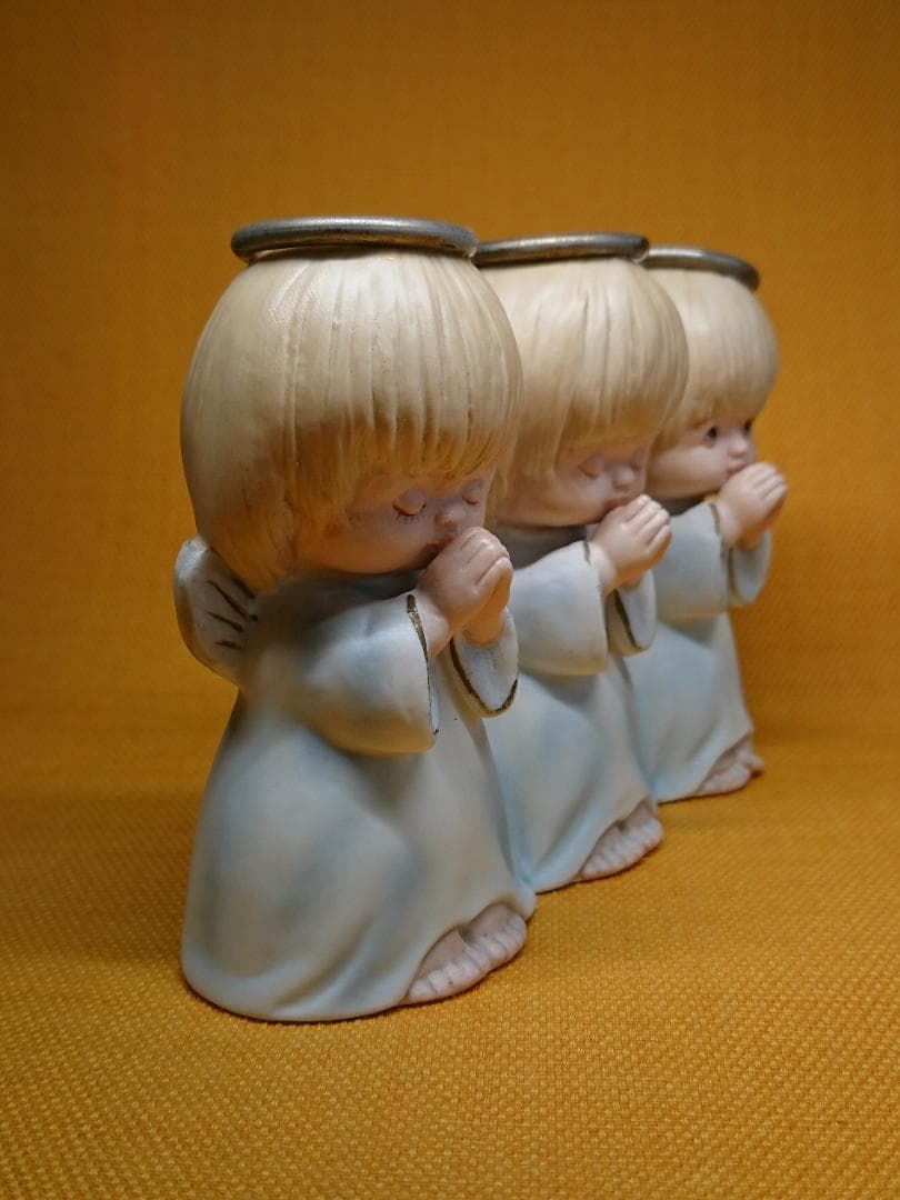 ビンテージ　人形　天使　陶器　置物　インテリア　工芸品　美術品　A2833