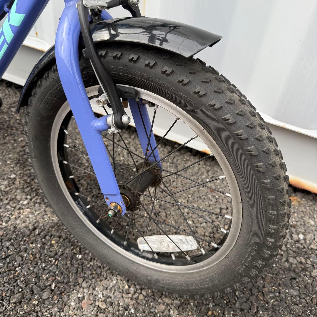 泥除け付き子供用自転車 16インチ Precaliber 身長99-117cm
