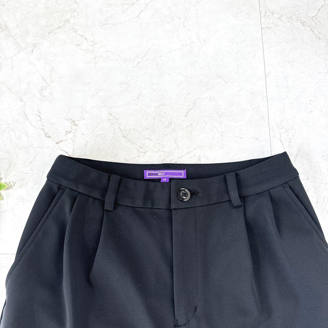 シゲさま専用⭐︎美品⭐︎BEAMS GOLF タックパンツ　ブラック　Mサイズ　ジャ