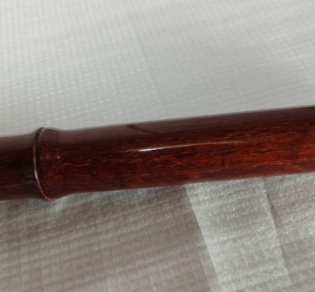 尺八 紅紫檀 　　薫風　和楽器　木製　YW58