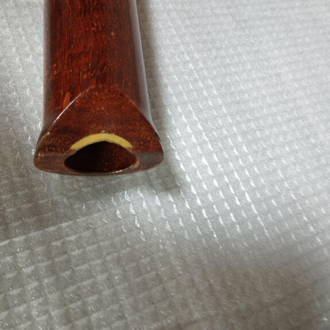 尺八 紅紫檀 　　薫風　和楽器　木製　YW58