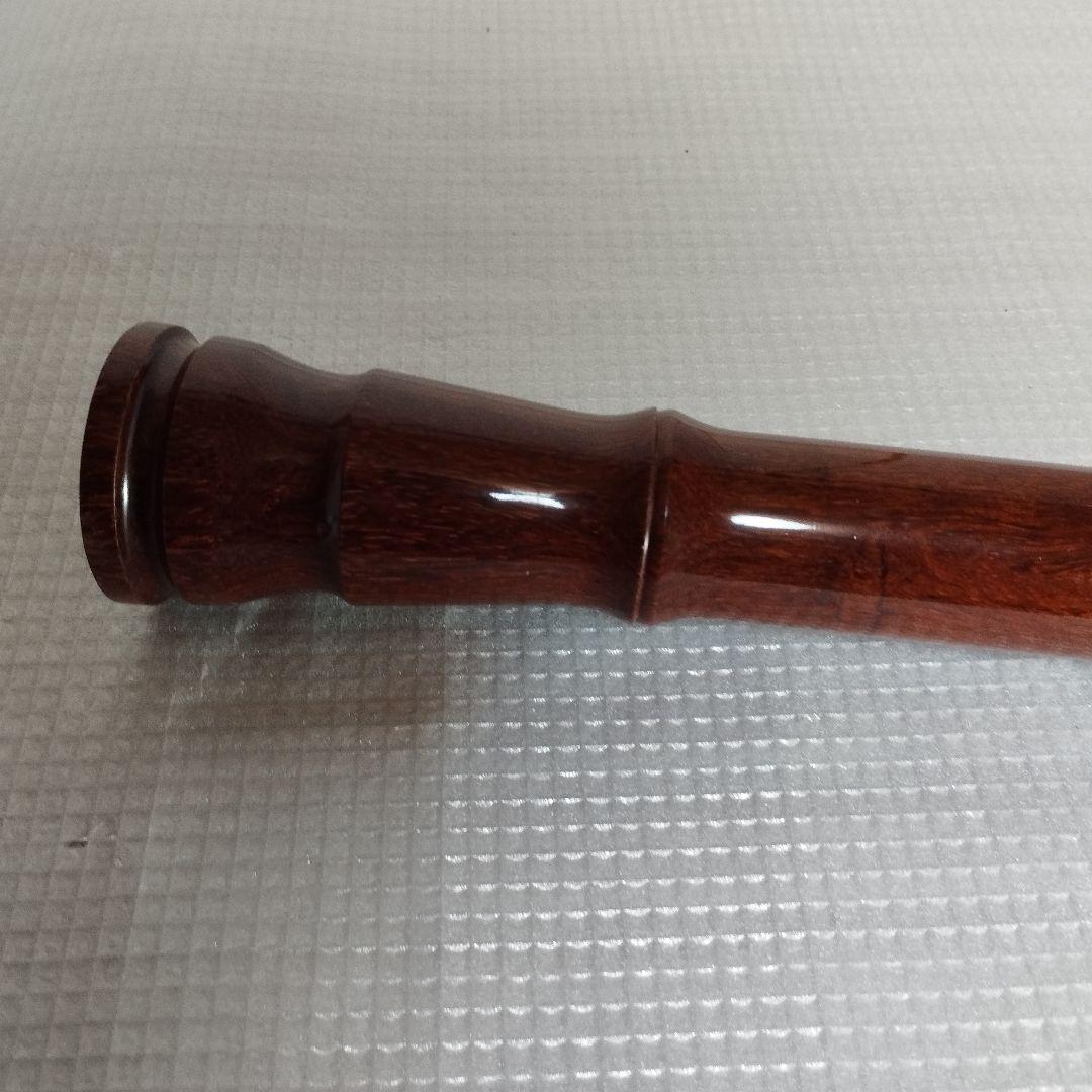 尺八 紅紫檀 　　薫風　和楽器　木製　YW58