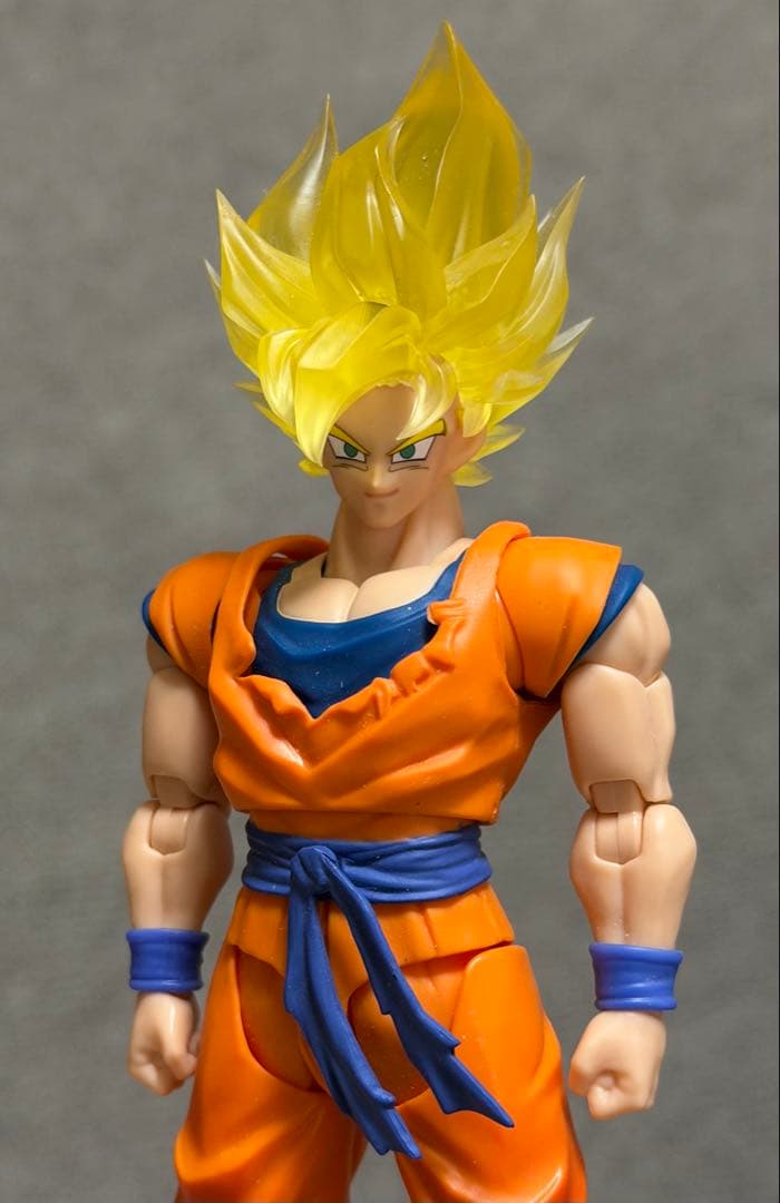 s.h.figuarts 孫悟空+破れ道着+ カスタムヘッドパーツセット