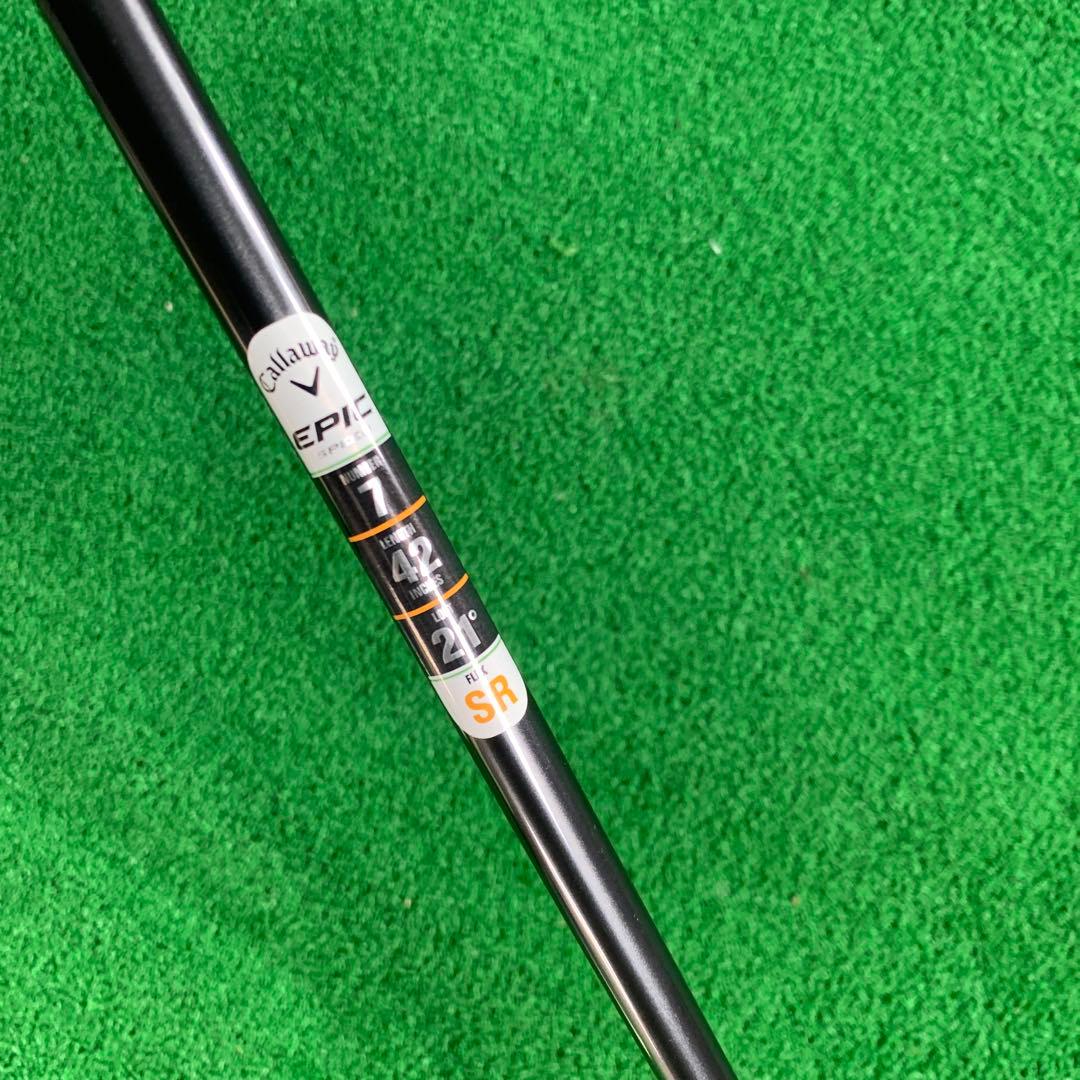 【新品未使用】Callaway EPIC SPEED 7W 21° 純正SR