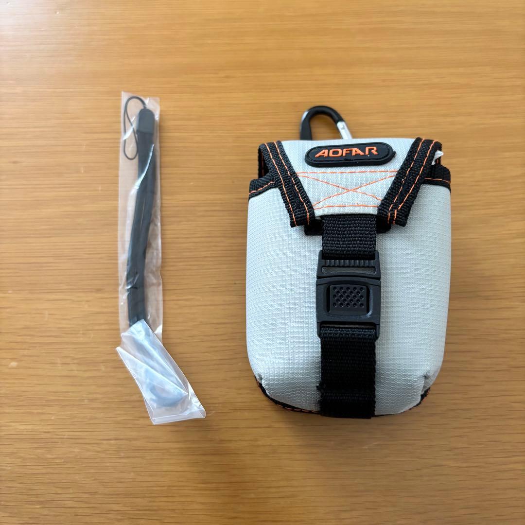 ゴルフ 距離計 0.02秒 レーザー 超軽量 手ブレ補正 充電式 AOFAR