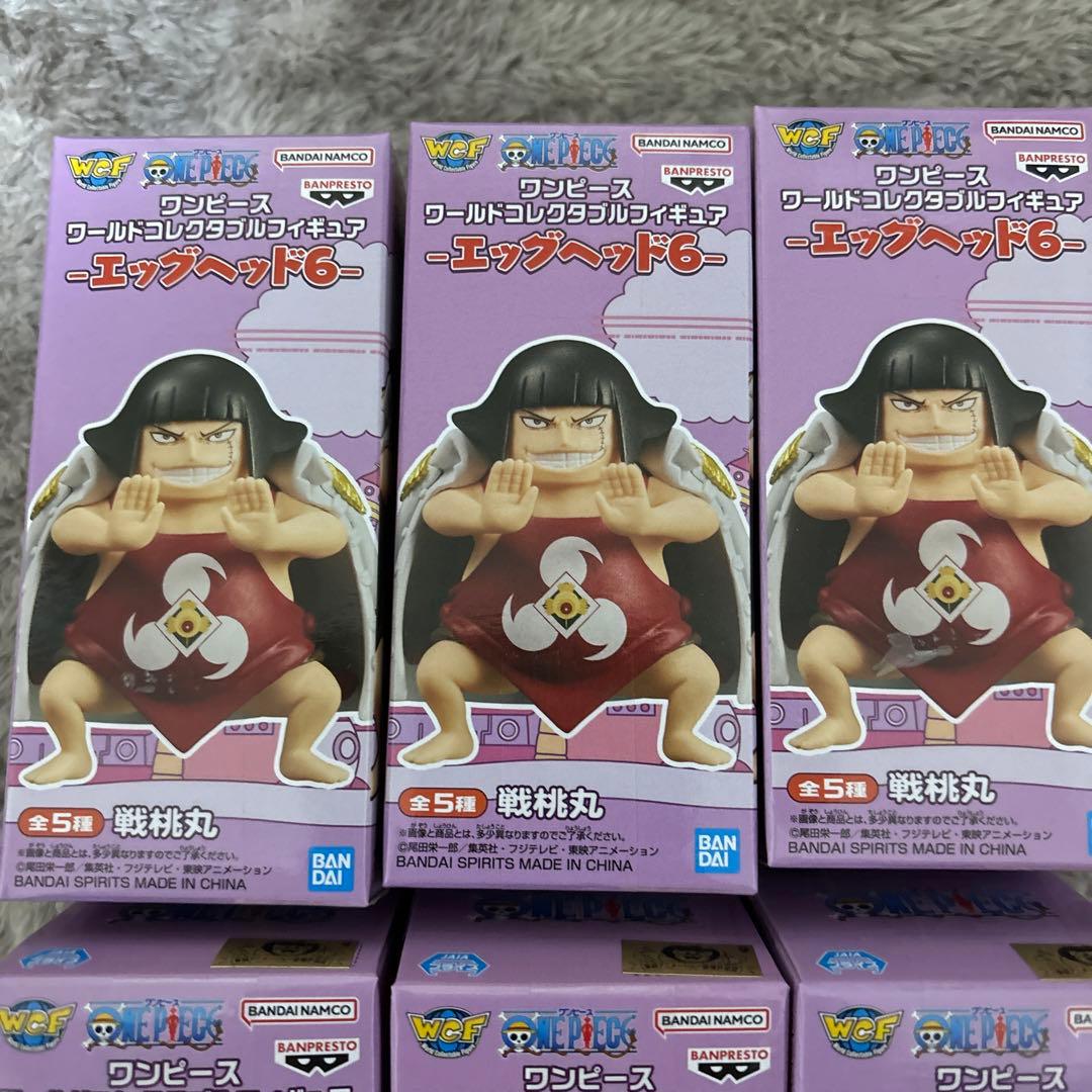 ワンピース ワールドコレクタブルフィギュア エッグヘッド6 戦桃丸 6体セット