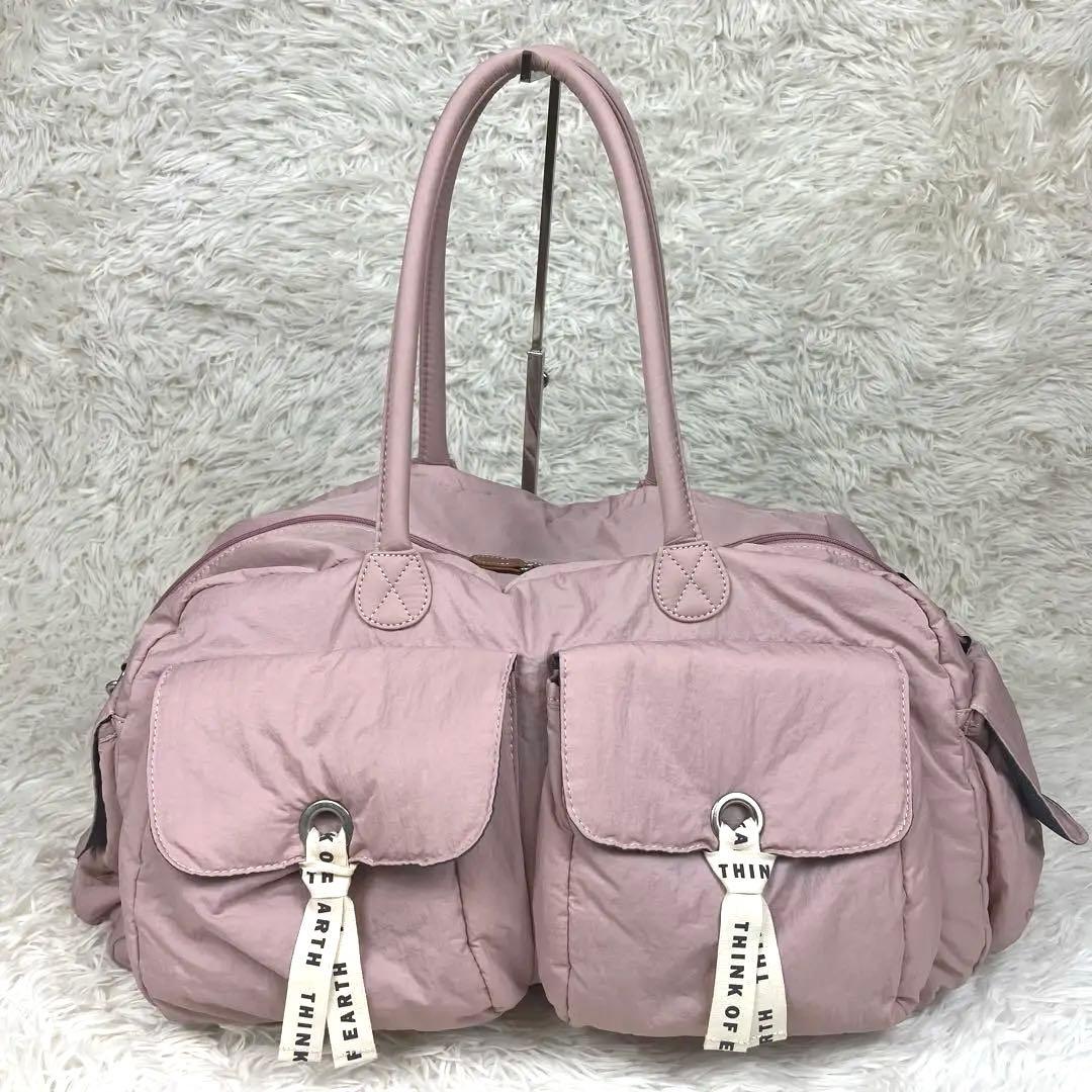 【美品✨】ONOFF オノフ ボストンバッグ 2way ショルダー 大容量