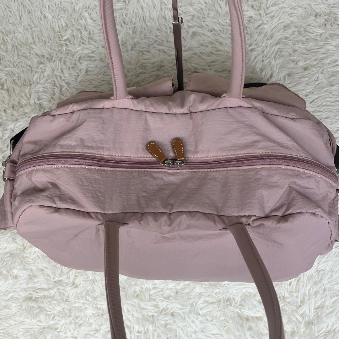 【美品✨】ONOFF オノフ ボストンバッグ 2way ショルダー 大容量