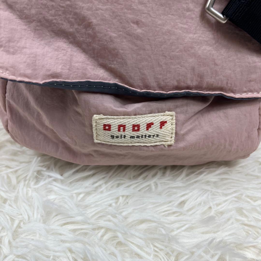 【美品✨】ONOFF オノフ ボストンバッグ 2way ショルダー 大容量