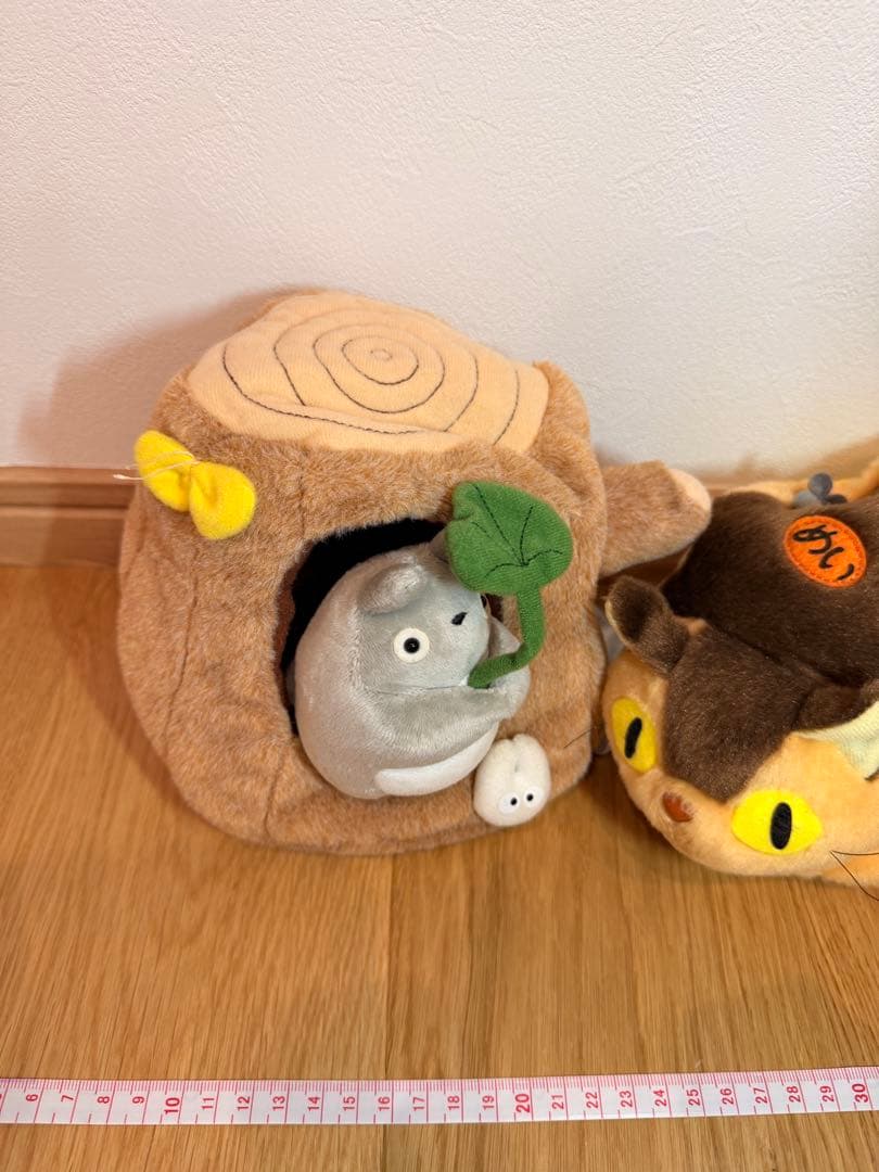 スタジオジブリ　となりのトトロ　ネコバス　トトロのおうち　ぬいぐるみ　セット