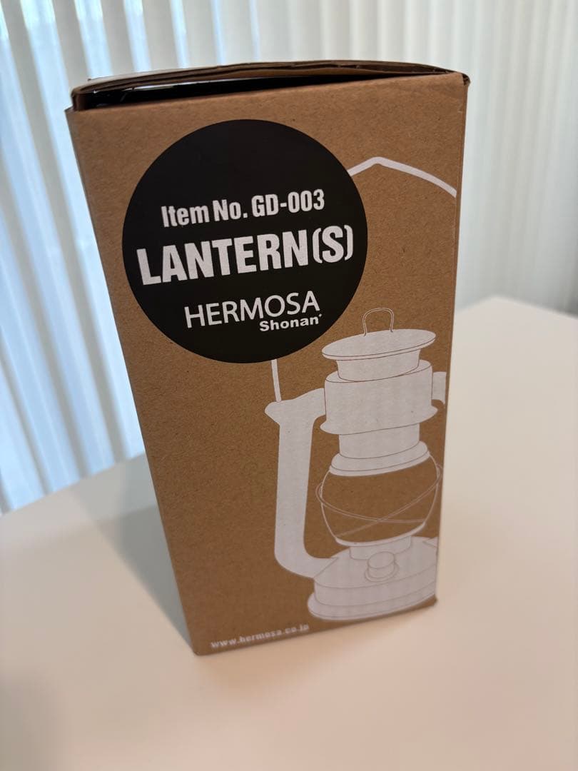 新品未使用★ヴィンテージLEDランタン★HERMOSAハモサ★ホワイト Sサイズ