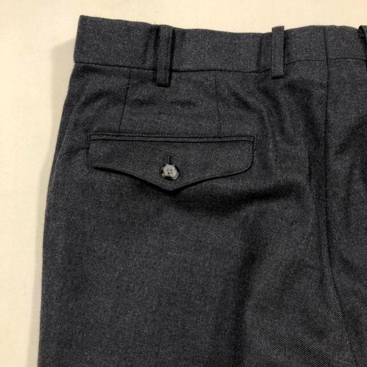 マンシングウェア◆ウール100 ゴルフパンツ◆ブラック サイズ91