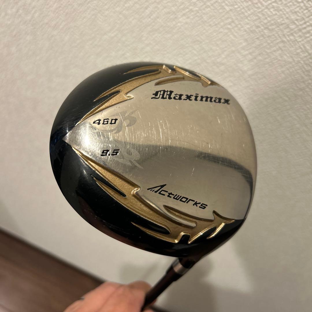 飛びのワークスゴルフ　マキシマックス 460 ドライバー 高反発1W 9.5°
