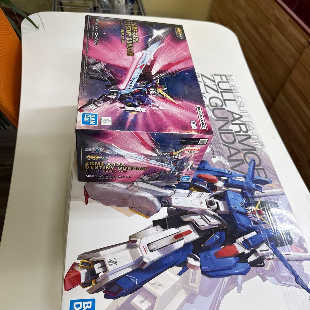 フルアーマーダブルゼータ ver ka MGSD ディスティニーガンダム　セット