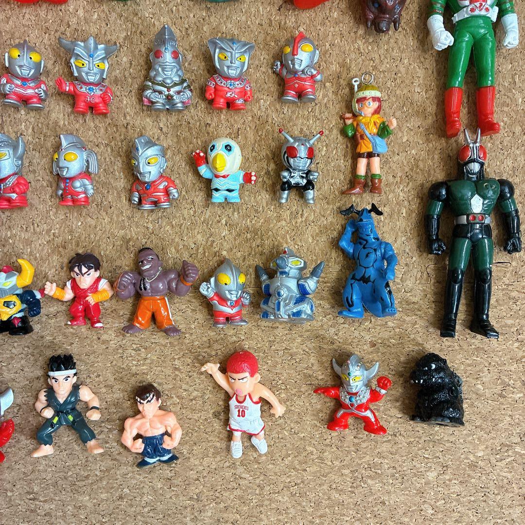 ウルトラマン・仮面ライダー フィギュアセット　指人形　ミニチュア　現状品