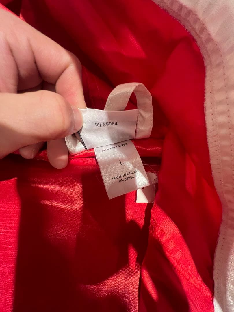 Supreme ボクシング　コート Lサイズ 赤