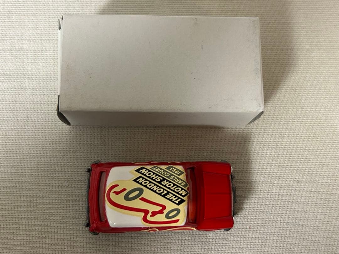 トミカ 日本製 トラフィック特注 ミニクーパー ロンドンモーターショウ