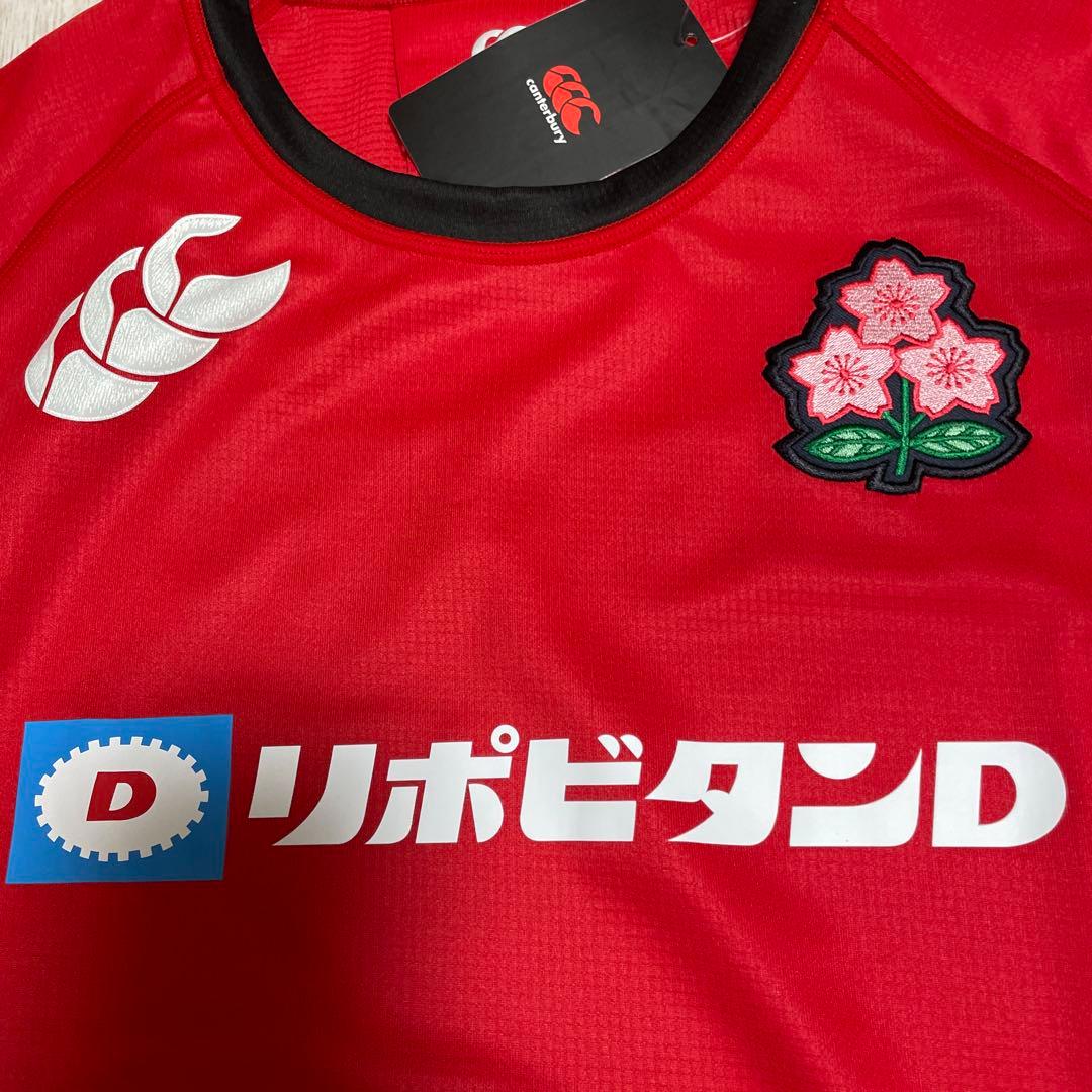 ①カンタベリー日本代表 ジャパン プラクティス長袖Tシャツ