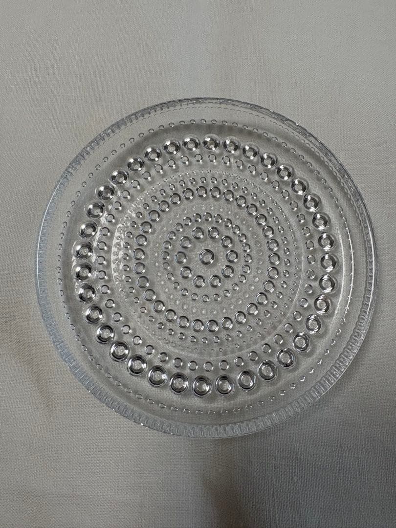 【未使用品❣️】【❣️】イッタラ カステヘルミ　プレートクリア10cm