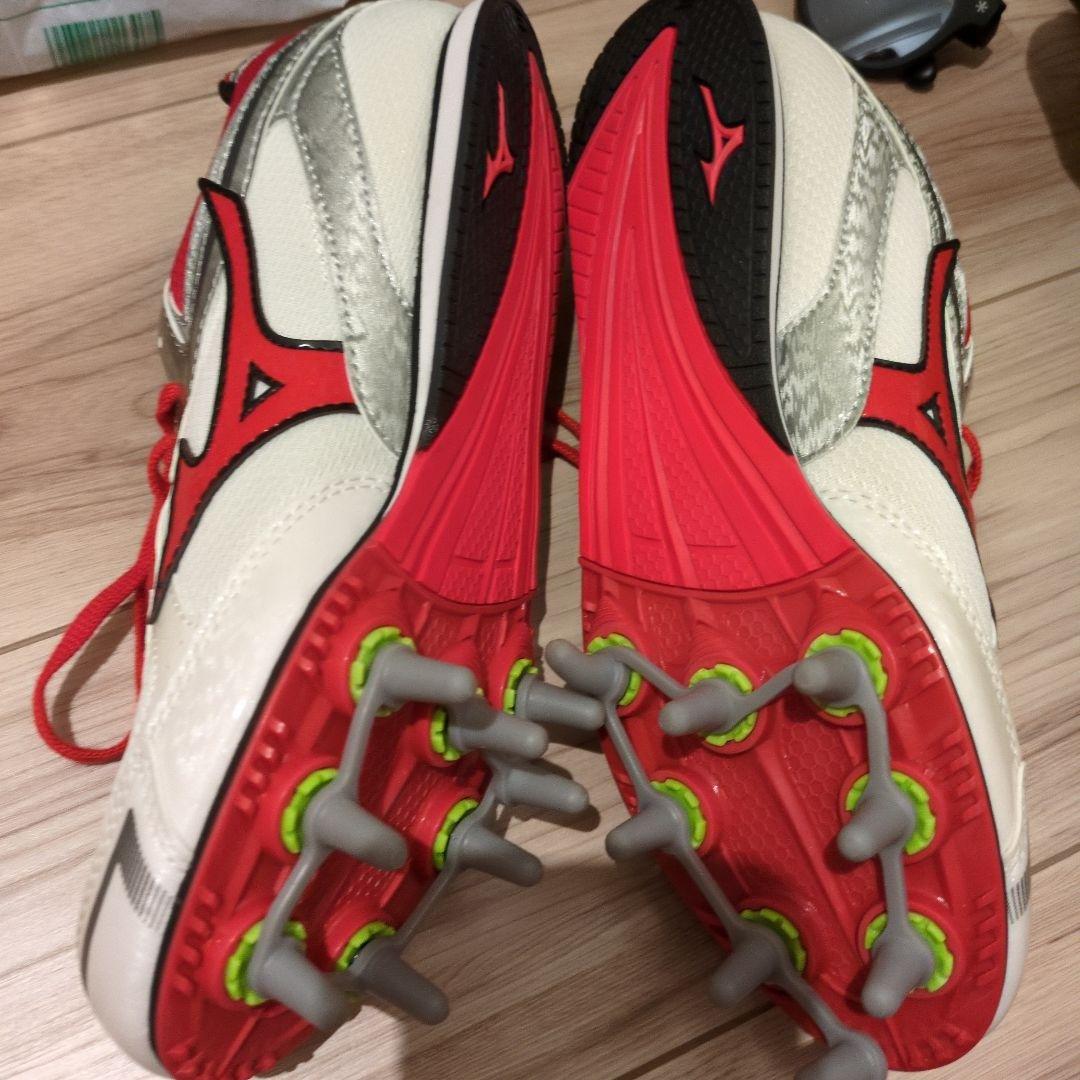 【新品】Mizuno スパイクシューズ25.5ブレイブウィング3
