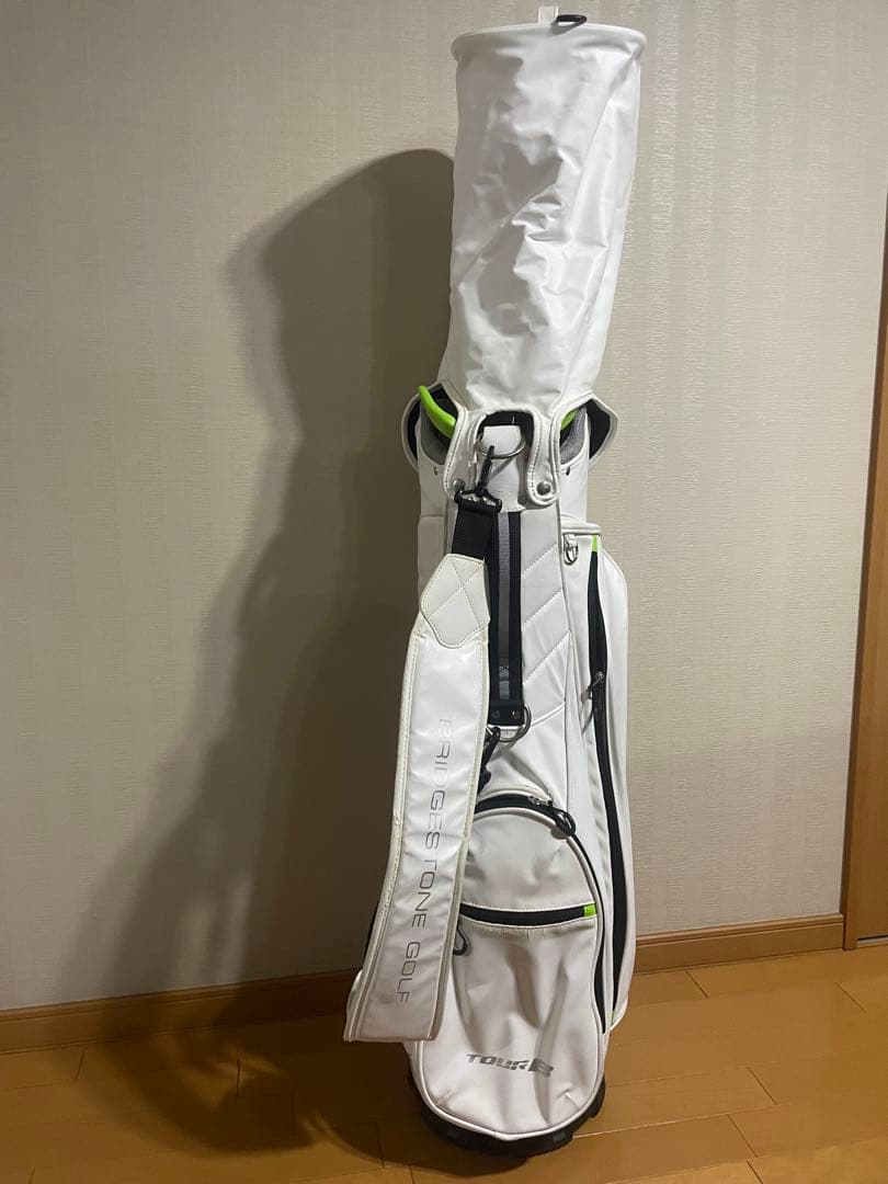 BRIDGESTONE GOLF Tour B キャディバッグ ホワイト