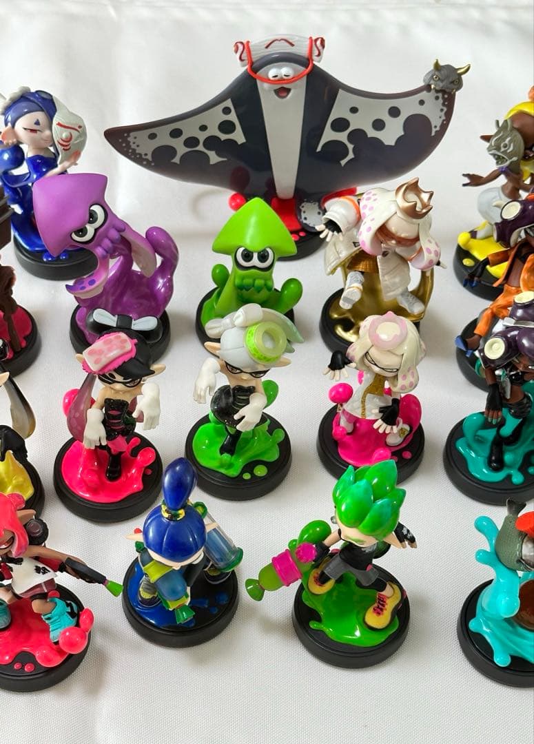 スプラトゥーン　amiibo 24体（うち1つ被り）