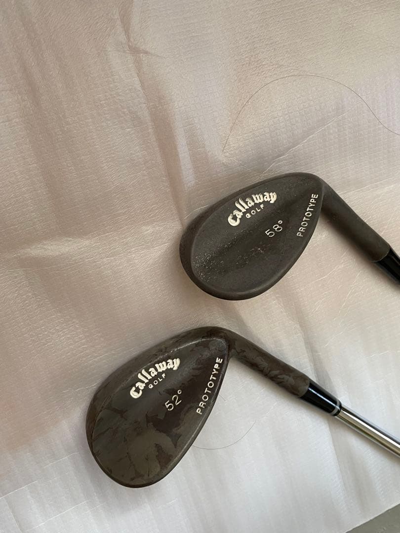 トーナメントプロ支給品　Callaway 52° 58° PROTOTYPE