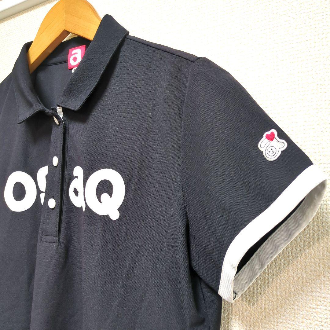 archivio アルチビオ ポロシャツ ゴルフウェア 黒 40 L