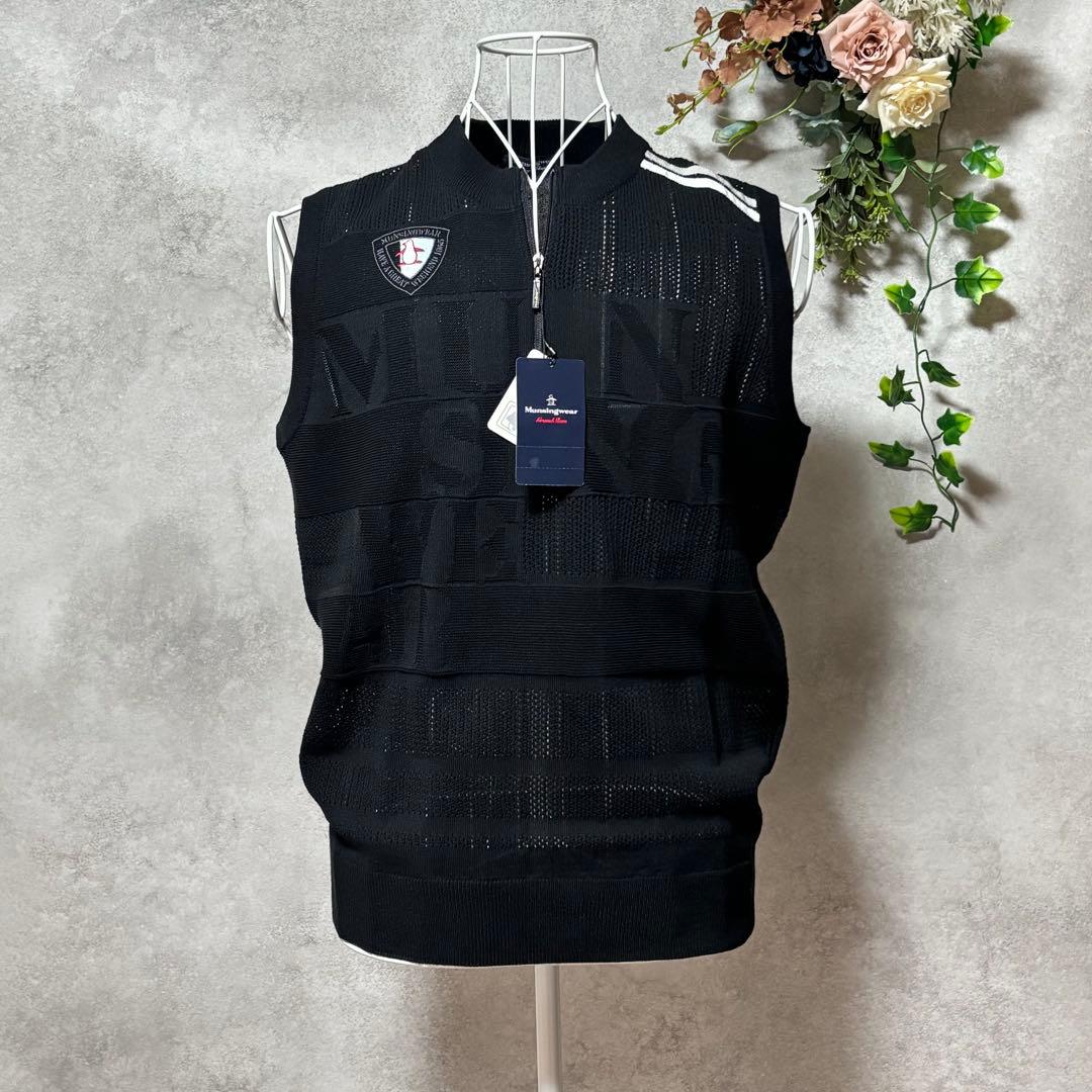 【新品】Munsingwear Grand Slam ベスト メッシュ切り替え