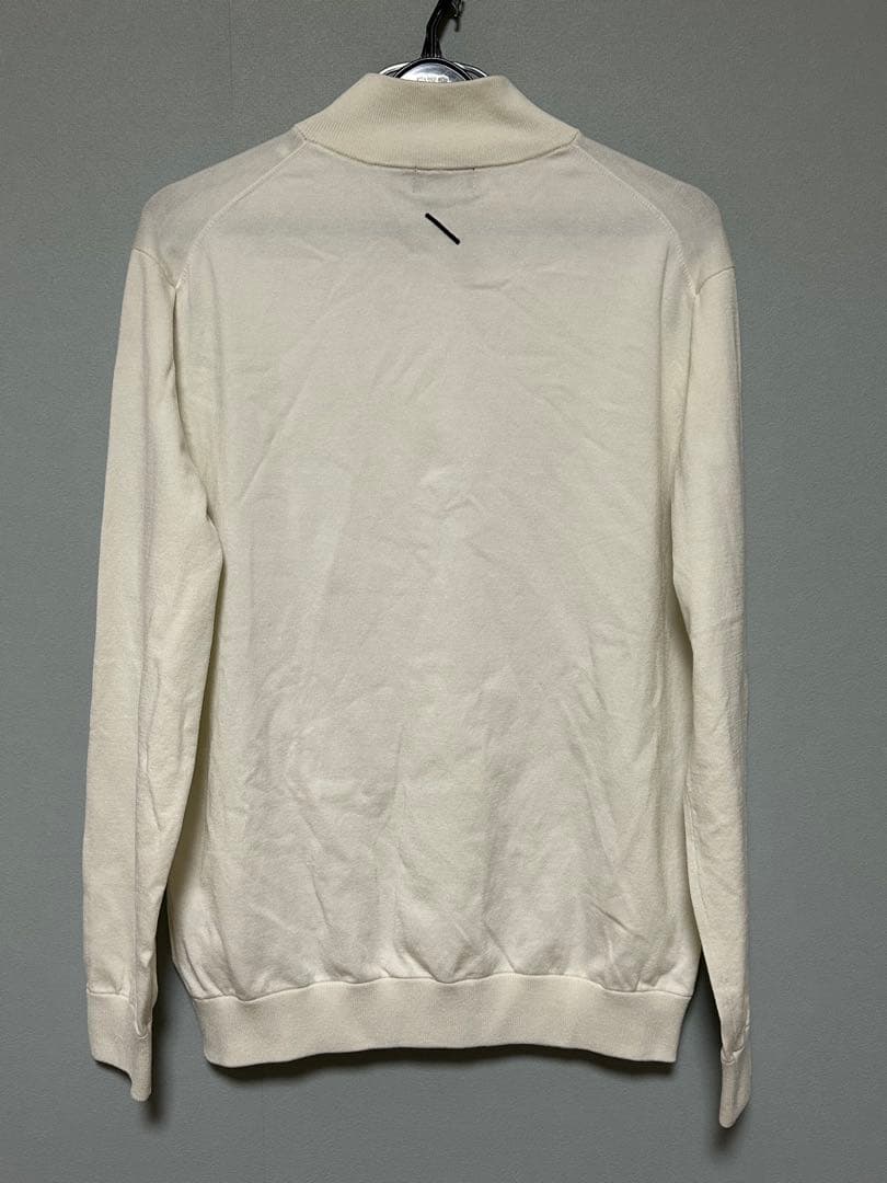美品 サタデーズ ニューヨーク Knitted Half Zip LS Mock