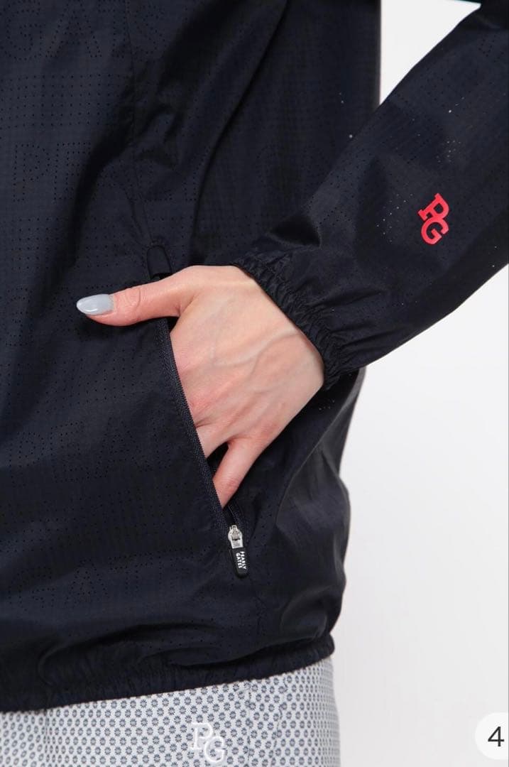 新品・未使用　パーリーゲイツ　レディース　フーディジャケット