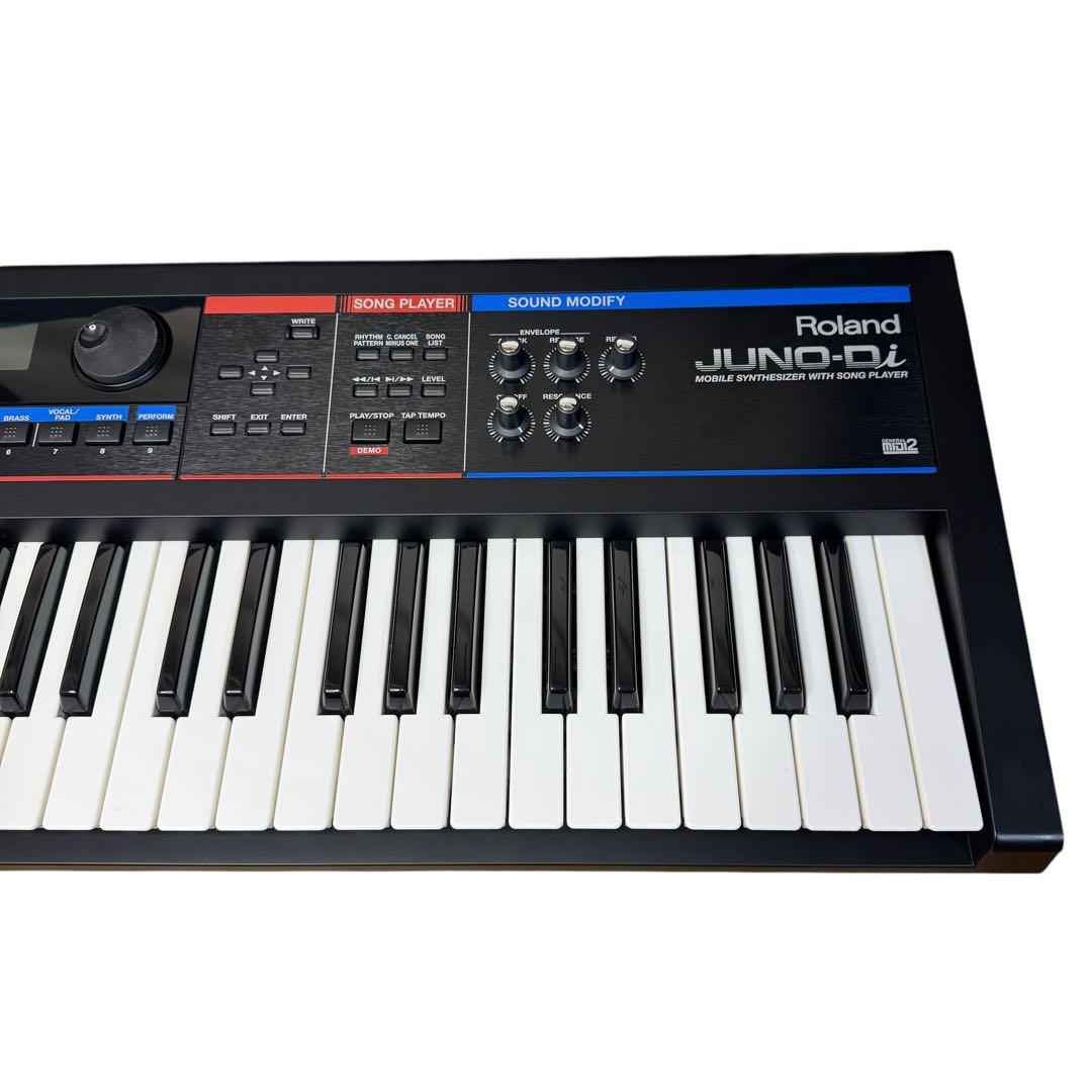 【極美品】軽量 Roland JUNO-Di シンセサイザー ソフトケース付属