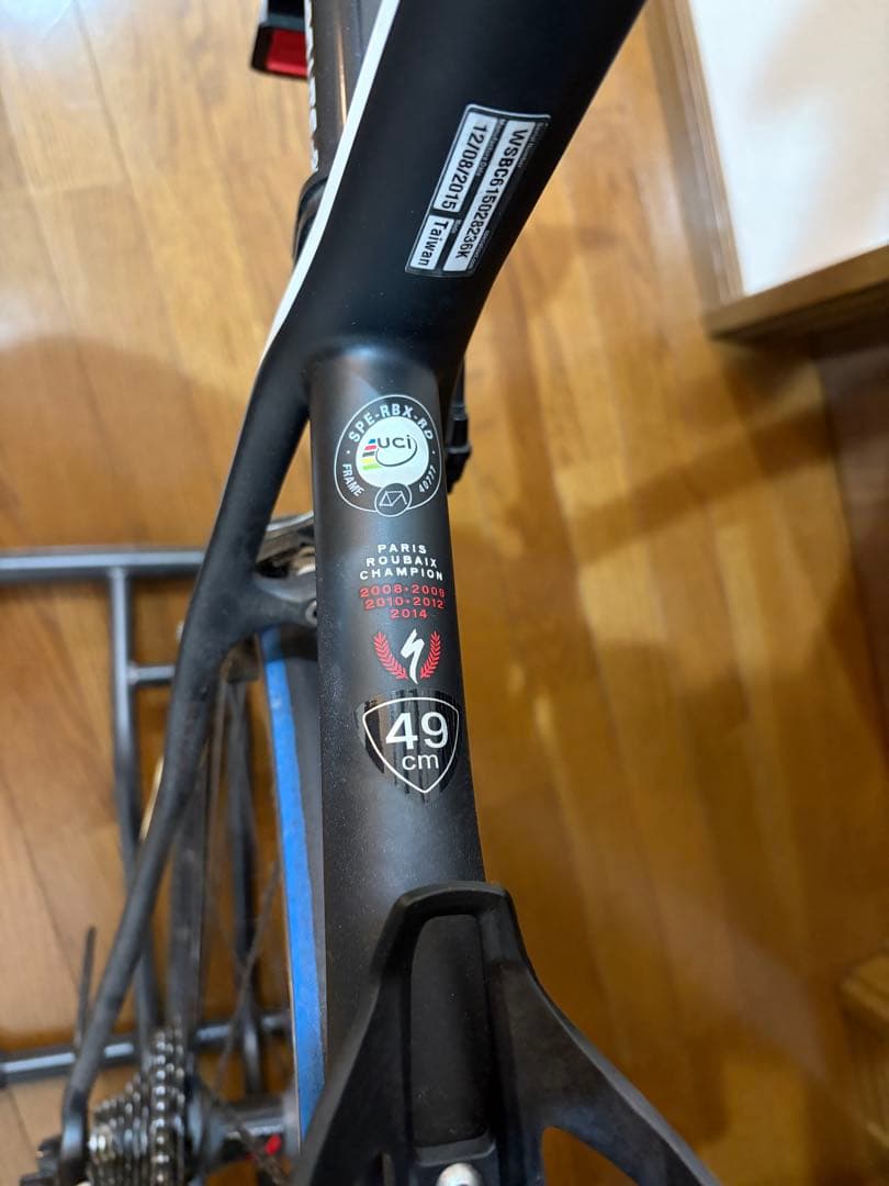 SPECIALIZED ROUBAIX ホイールRACING ZERO付き