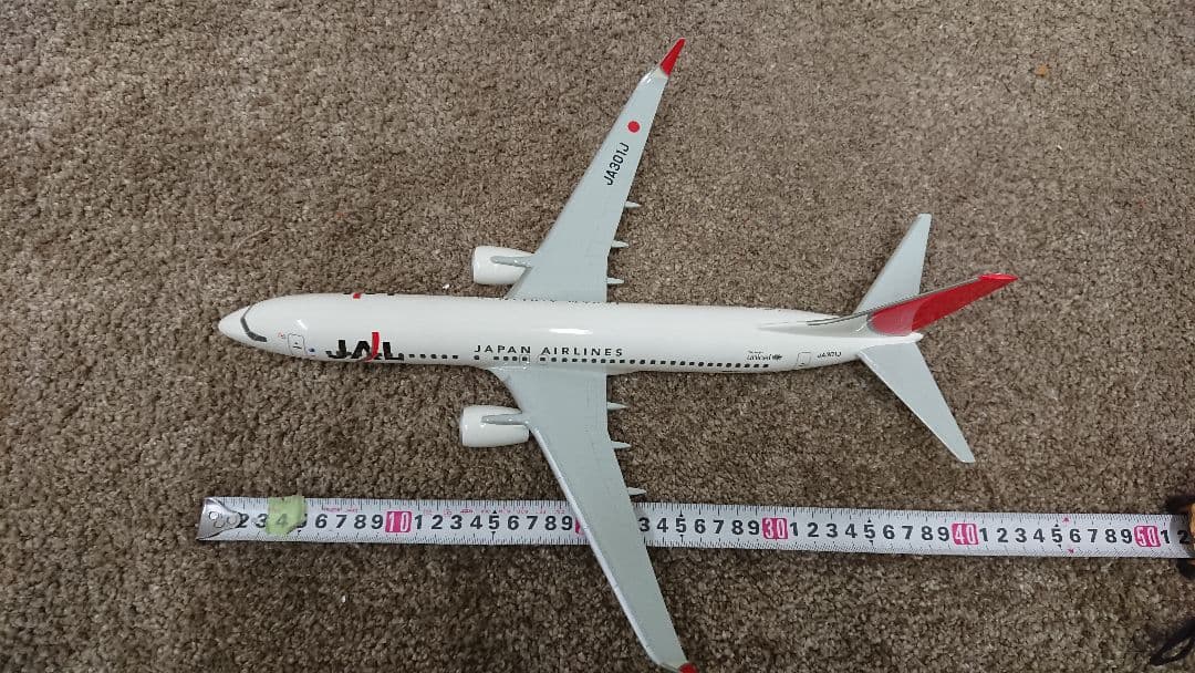 JAL JA301J 飛行機 ボーイング737-800 模型