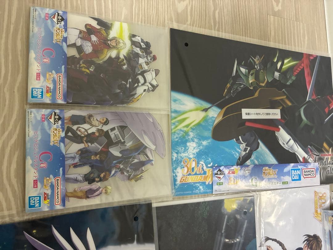 ガンダムw 一番くじ　C、E、F、G賞セット