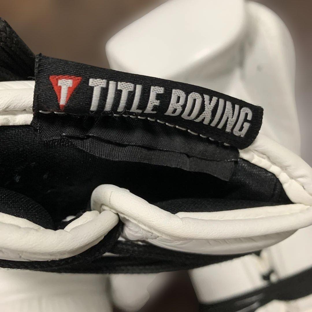 TITLE BOXING ボクシンググローブ ホワイト