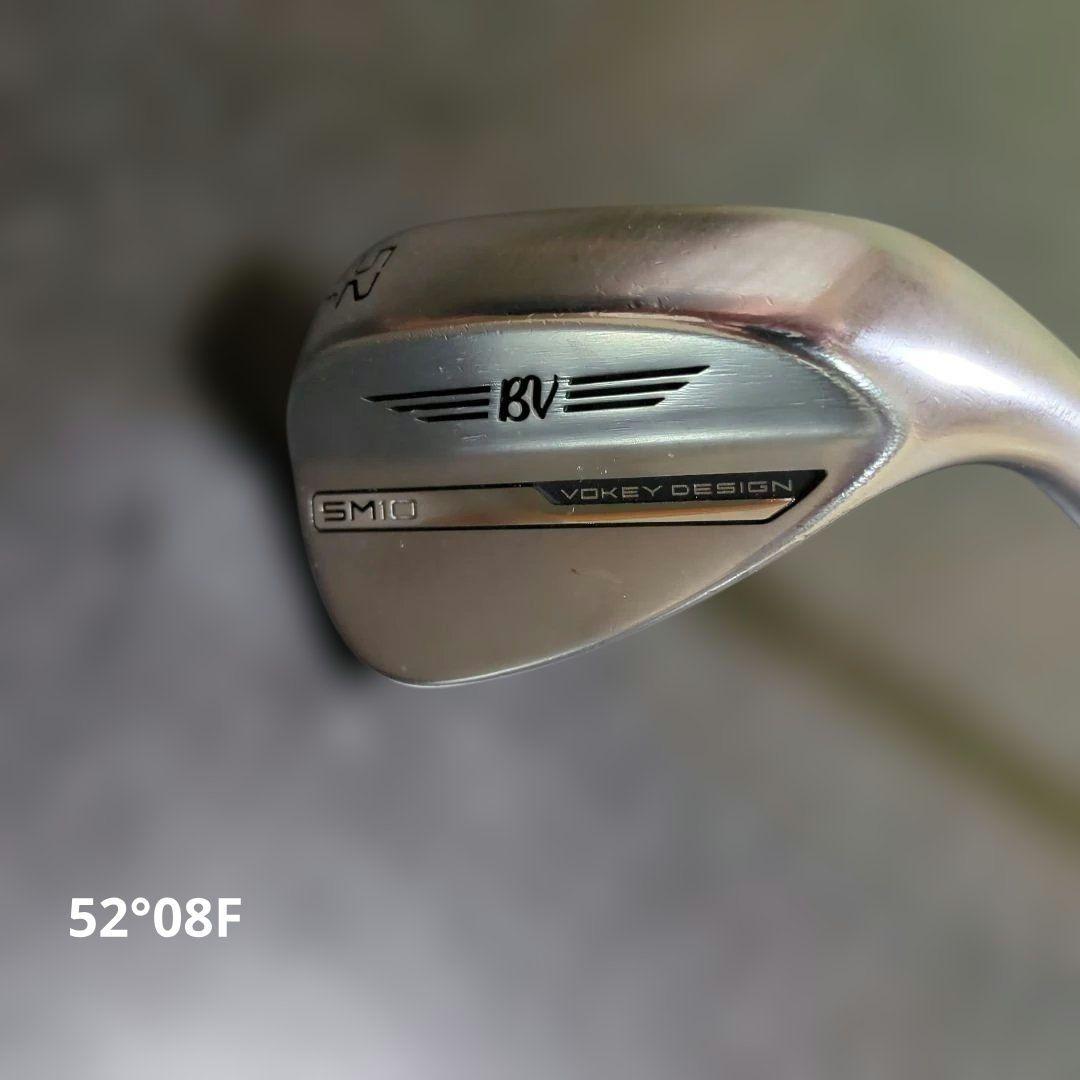 Vokey Design SM10ウェッジ 52°08F, 58°04T