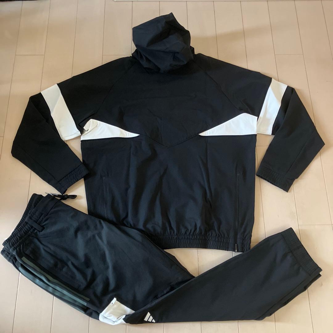 【新品】アディダス／上下セット／セットアップ／上:Ｍと下:76