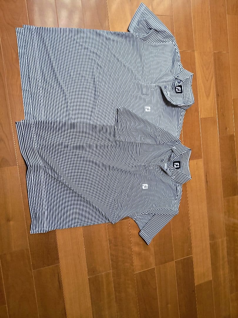 フットジョイ　FootJoy ボーダー ゴルフシャツ 豪華2枚セット　Sサイズ