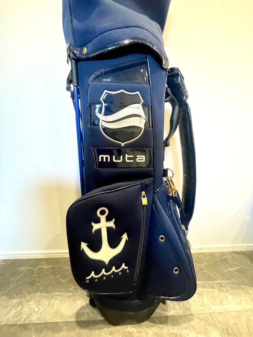 muta MARINE キャディバッグ ネイビー