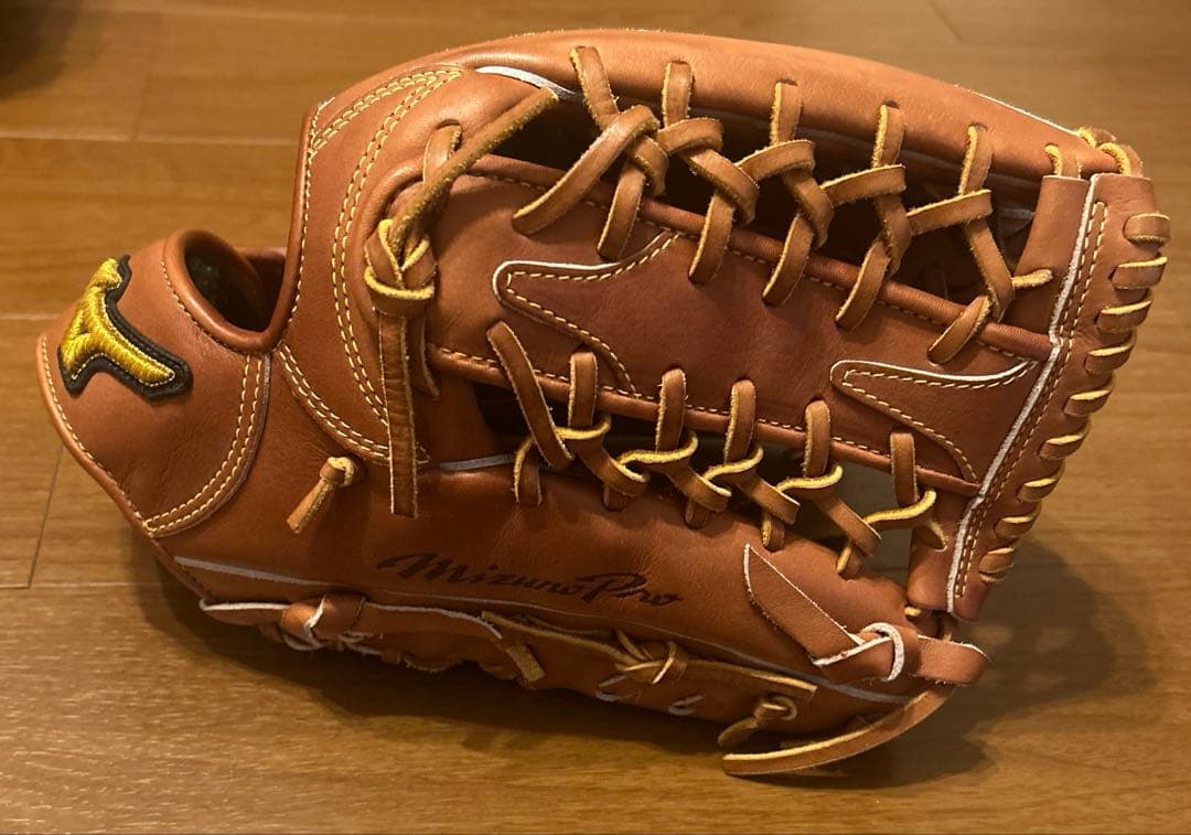 【極美品】MIZUNO PRO 硬式 外野手型 1AJGH12007 ミズノプロ
