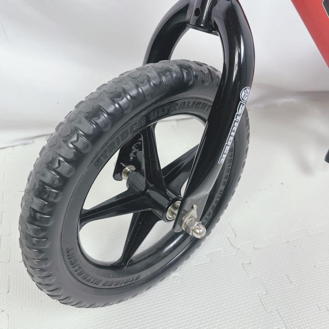 【極美品】STRIDER バランスバイク 赤