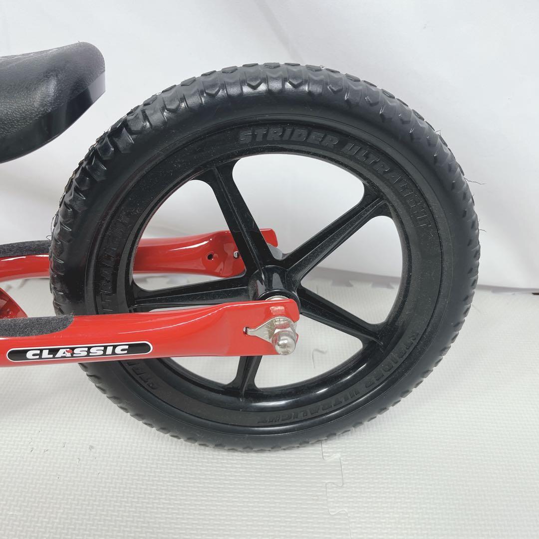 【極美品】STRIDER バランスバイク 赤